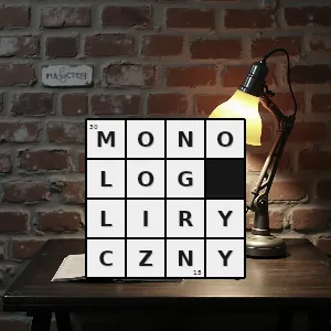 Rozwiązanie krzyżówki: wypowiedź podmiotu lirycznego w której wyraża on swoje uczucia i stan aktualnych przeżyć wewnętrznych - monolog liryczny | hasła, synonimy i podpowiedzi Hasło krzyżówkowe wypowiedź podmiotu lirycznego w której wyraża on swoje uczucia i stan aktualnych przeżyć wewnętrznych - monolog liryczny – rozwiązanie, synonimy, podpowiedzi i definicje krzyżówkowe